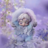 ชุด SKULLPANDA Limpressionnisme ตุ๊กตาผ้ากำมะหยี่หุ่น Boneka Mainan กล่องทึบของเล่นของขวัญพวงกุญแจห้