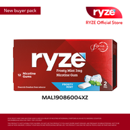 RYZE Frosty Mint Gum 2MG (Single Pack)