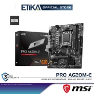 MSI Pro A620M-E | Micro ATX Gaming Motherboard | AMD A620 Chipset | AM5 Socket | M-ATX