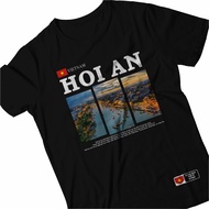 Vietnam Hoi An Premium Quality Souvenir T-shirts, HOI AN Vietnam City Clothes, Men's Holiday Souveni