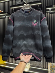 FGD | เสื้อไหมพรมคอปกชายคุณภาพสูงปักลายสี