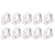 10PCS 25mm PVC Water Pipe Clamps Clips PushFit Pipe Fittings Secure Pipe Holders