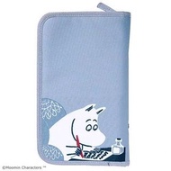 日本 MOOK moomin 姆明 亞美 小不點 拉鍊 護照包 收納袋 手拿包