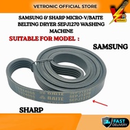 5EPJ1270 SAMSUNG WW70T3020WW WW70J3263KW WW70J42G0KM & SHARP ESFK852EMV ESDK1054PMS DRYER BELTING WA
