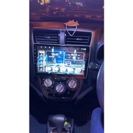 Android Player Casing 10 inch Perodua Axia 2014-2022 (Black) with Socket Perodua