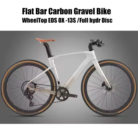 2025 New Carbon Fiber Wireless Gravel V3 Road Bike WheelTop EDS OX-13S Electronic Shifting Bicycle W