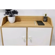 Minimalist 2-door wall cupboard shelf