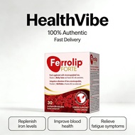 Authentic Ferrolip FORTE Microcapsules Iron+Vitamin C+B12 UGA Ferrolip FORTE Supplements Iron and Bl