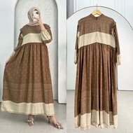 GAMIS ZARA ETNIK PREMIUM / GAMIS RAYON MOTIF / GAMIS RAYON