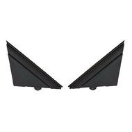 Car Left & Right Door Mirror Flag Cover Molding Triangle Cover for FIAT 500 12-19 1SJ85KX7AA 1SD00KX