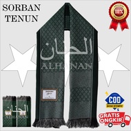 ALHANAN TURBAN HAJI ARAFAT DOTS QUALITY MALE SANTRI TURBAN SERBAN LELAKI
