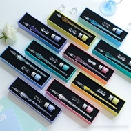 The answer pen The answer pen Macaron Glass pen Set Signature Crystal Student Use Dip Glass Dip Ink 