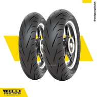 CST CM-SC01 Scooter Motorcycle Tyre | Tubeless | Durable Grip | (Vespa / Yamaha NVX / NMAX / XMAX / 