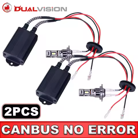 2PCS Canbus Decoder LED H7 CANBUS No Error Free Canceller External Driver For VW BMW Audi Mercedes D