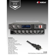 DBvoice SP-88 Professional Power Sequence Controller