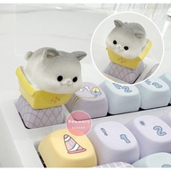 Keycap Cat Meow Cat Mechanical Keyboard Button Box