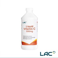 LAC Liquid Vitamin C 500mg 16 FLOZ - Immune System port (Consume within January 2027)