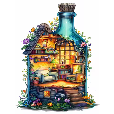 1PC 30X40CM/11.8X15.7in ,11CT/14CT print cross stitch DIY kit New Year gift beginner's relaxed embro