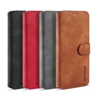 DG Ming 華為 P40 / P40 Lite / P40 Pro 復古油邊系列 PU手機皮套 錢包款 保護套 華為