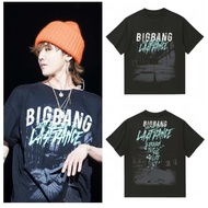 BIGBANG G Dragon T Shirt Kpop Fashion GD Concert Same Letter Print T-shirt