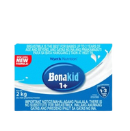 Wyeth® BONAKID® Stage 3 Powdered Milk Drink for Children 1 to 3 years old, Sachet in Box, 2kg (400g 