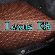 [Ready stock] For Lexus ES Trunk Mats Antiskid Car Cargo Mats PU Leather ES 250 300h 250 F SPORT