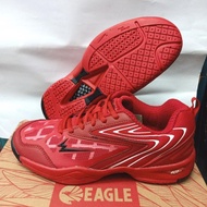 Sepatu bulutangkis EAGLE Comando 2 merah/putih