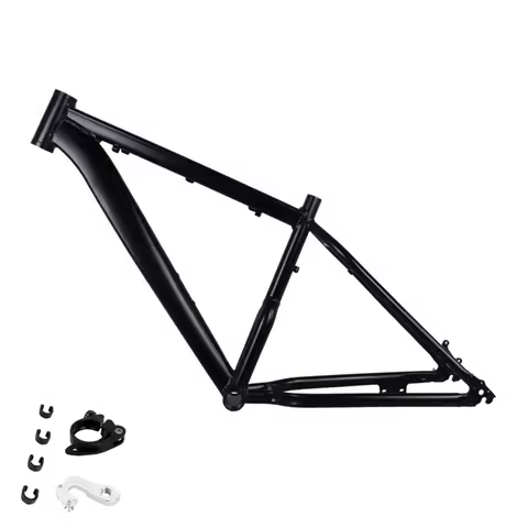 26 Inch Snow Bike Aluminum Alloy Frame 17 Inch Beach Bike Disc Brake Frame 26*4.0 Tire Bike