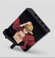 海賊王 One piece 4 port ports charger 4頭 旅行 充電 插頭 旅行充電 international 世界 通行 通用