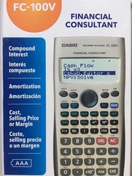 Casio FC-100V財務計算機