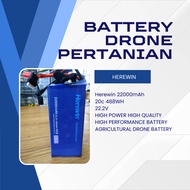 Herewin Bateri Drone Pertanian 20c 22000mAH rechargeable LIPO flexible battery agriculture drone battery