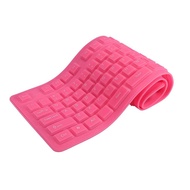 108 Keys USB Silicone Flexible Foldable Keyboard  Waterproof Dustproof USB Silent Keys For Laptop De