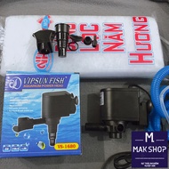 (Tặng Bông Lọc) Khi mua Máy Bơm Máy Lọc Nước 25W VS-1680 Cho Hồ Cá Cảnh 80-90cm Loại Này Chỉ Có Máyp