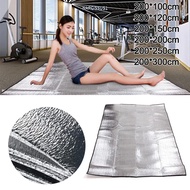 NARCISSUS13A0E Insulation Foam Foil Mat, Tent Footprint Reflecting Heat Ultralight Camping Mat, Fold