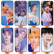 BTS Jin Phone Case Vivo Y11 Y12 Y15 Y17 Y19 Y20 Y91C Y91 Y93 Y95 Black protective sleeve Case