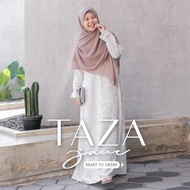 Abaya Taza Motif Cantik Terbaru Hijab Alila Gamis Remaja