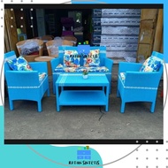 Kursi Sofa Tamu Hawai Rotan Sintetis