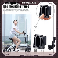 [eternally.sg] Front Carrier Block Mount Clip Folding Bicycle Pig Nose Bag Bracket for Brompton