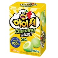 🍭ลูกอมเกาหลี รสเปรี้ยว 2 รส ORION Super Sour Chewing Candy [Soda Flavor / 소다  Green Apple Flavor / 사