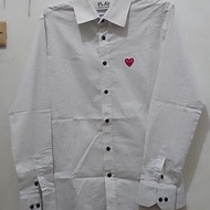 KEMEJA PLAY CDG shirt