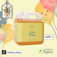 แชมพู Bubble Bear กลิ่น Little Pony ออร์แกนิก 100% ขนาดแกลลอน 3.5 ลิตร