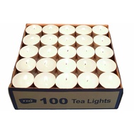 [Good Quality] Tea Light Candle (100pcs/per box) (4 Hours +/-)