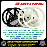 SPORT RIM 3 BATANG LC135 LCV8 125ZR Y15 Y16 LAGENDA NVX EGO NOUVO EX5 DREAM RS150 RSX150 VARIO KRISS