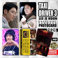 Photocard Taxi Driver 3 Lee Je Hoon PHOTO CARD drakor Kdrama Latest 2026
