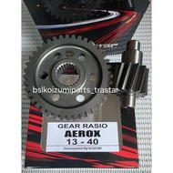GEAR RATIO GEAR RATIO TRA STAR AEROX