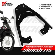 Smash Suzuki 110 At 115 Top Box Smash110 Smash115 Bracket Heavy Duty / Accessories Ng Motorcycle