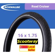 Schwalbe Road Cruiser 16"x1.75(47-305) Reflective