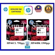 Ready Stock HP 46 Ink 46ink Cartridge hp 46 ink cartridge 46 Color / 46 Combo Pack 46 Twin Ink Cartr