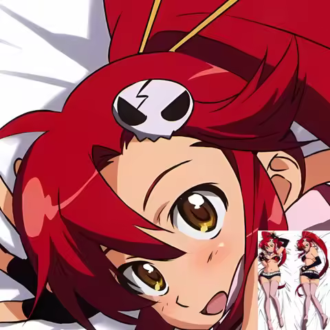 Dakimakura Anime Littner Yoko Nia Teppelin Pillowcase Double-sided Print Hugging Body Decorative Pil