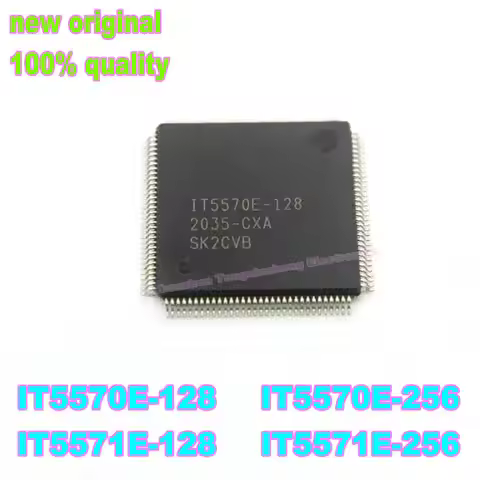 1pcs 100% Brand new original IT5570E-128 IT5571E-128 IT5570E-256 IT5571E-256 LQFP-128 Power Manageme